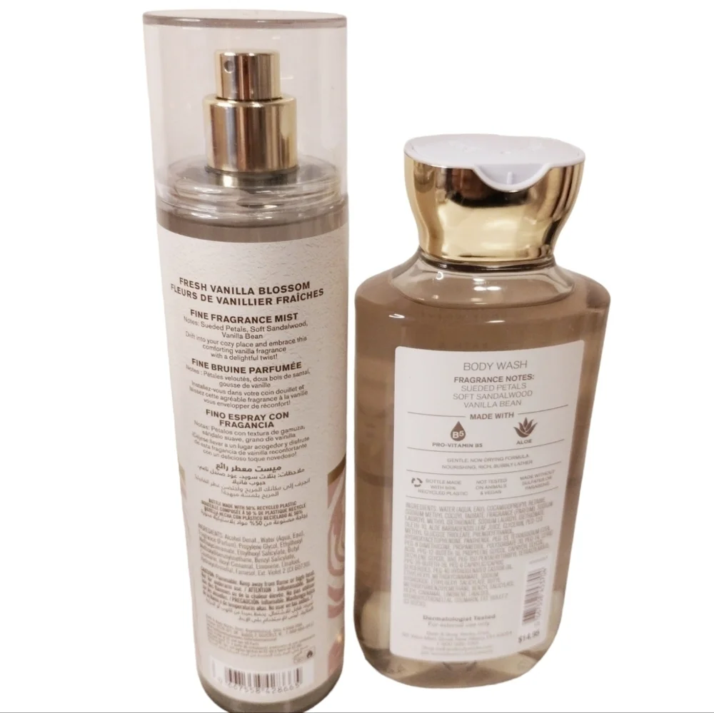 Bath & Body Works Womens‎ COZY VANILLA BOURBON 